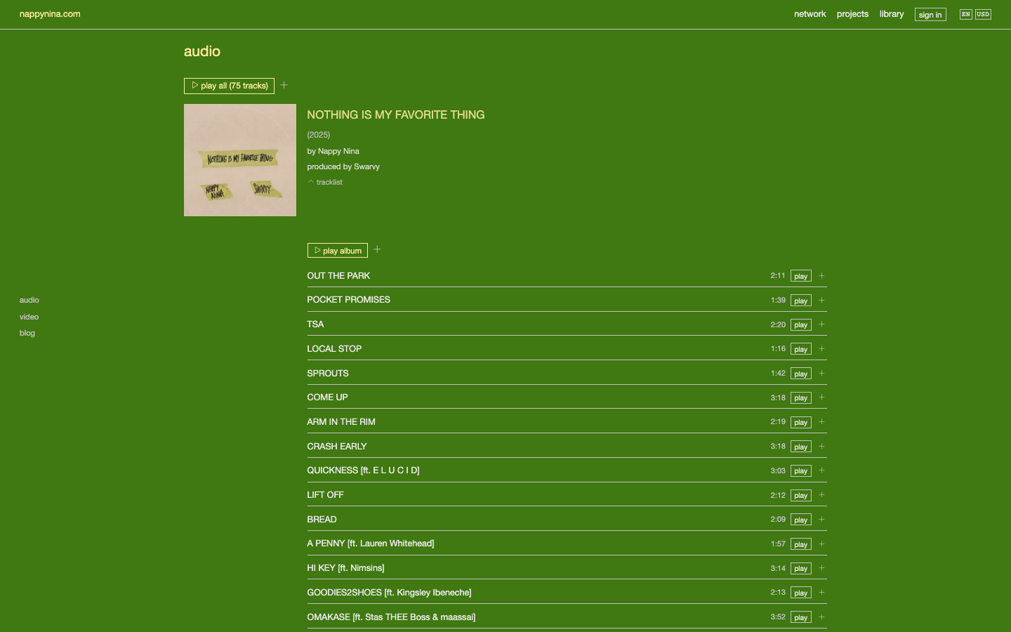 nappynina.com album detail